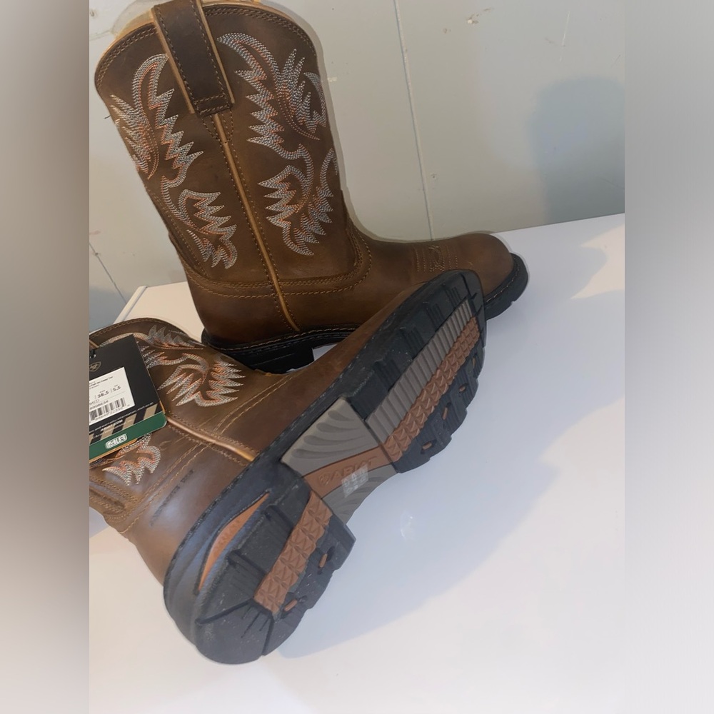Ariat women’s Tracey pull-on composite toe dusted brown size 8 4LR - Picture 8 of 12